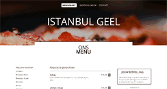 Desktop Screenshot of istanbulgeel.be