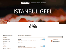 Tablet Screenshot of istanbulgeel.be